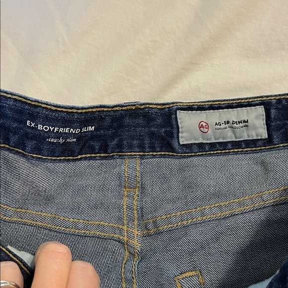 AG |Adriano Goldschmied |Ex-Boyfriend |Slouchy Slim |Ag-Ed Denim |Jeans |Size 27 - Picture 10 of 16